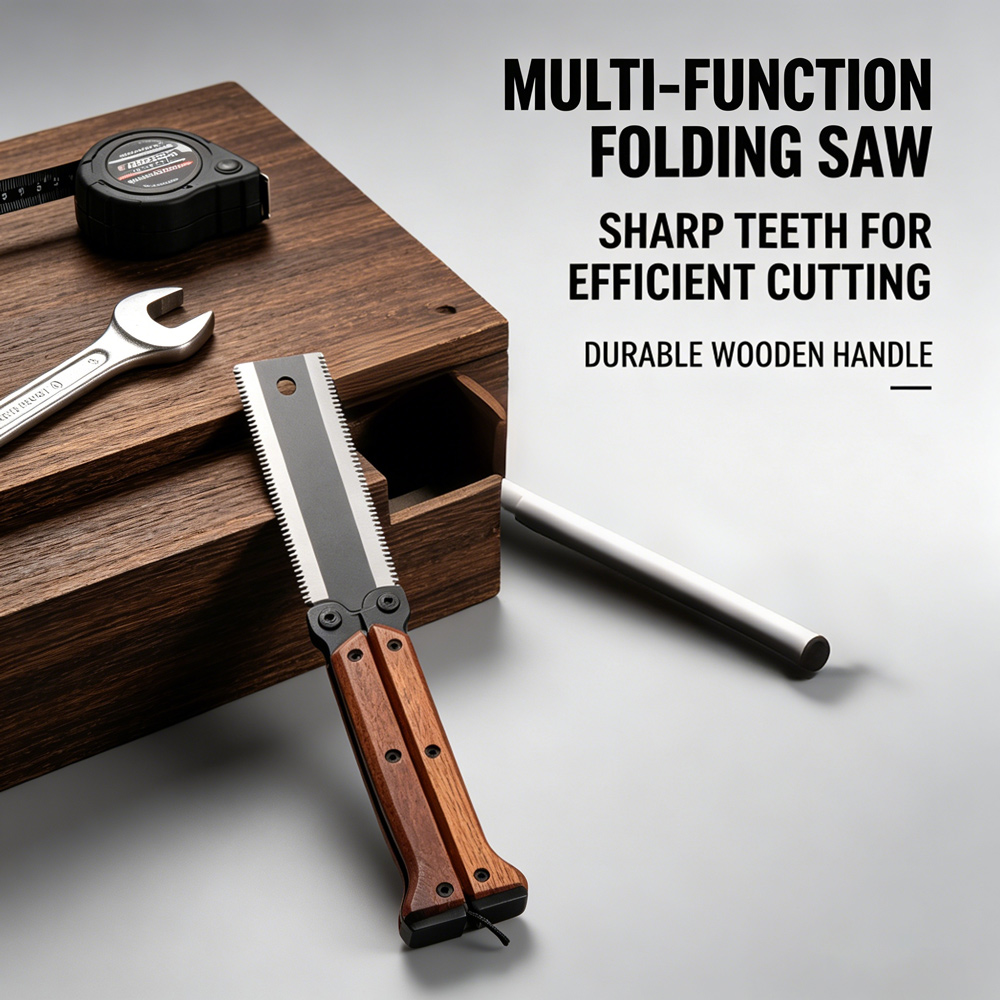 Scie à main pliable double fac - Hacksaw avis et prix