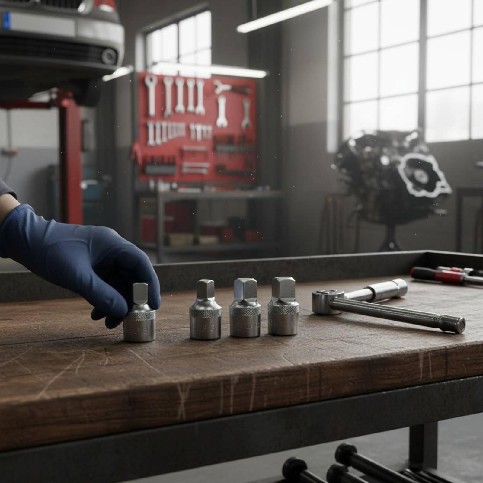 Jeu de douilles et clés en chr - Socket Wrench avis et prix